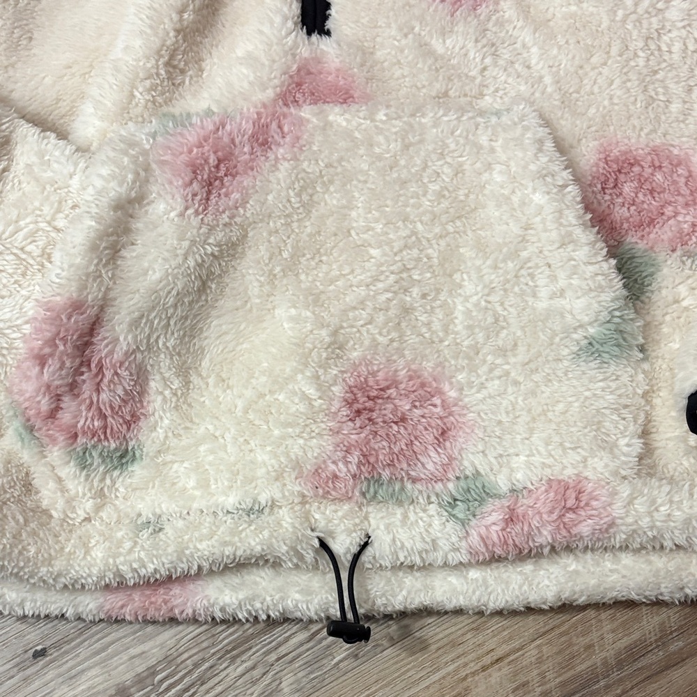 PINK Victoria's Secret Cream Fleece Pullover - Picture 4 of 5